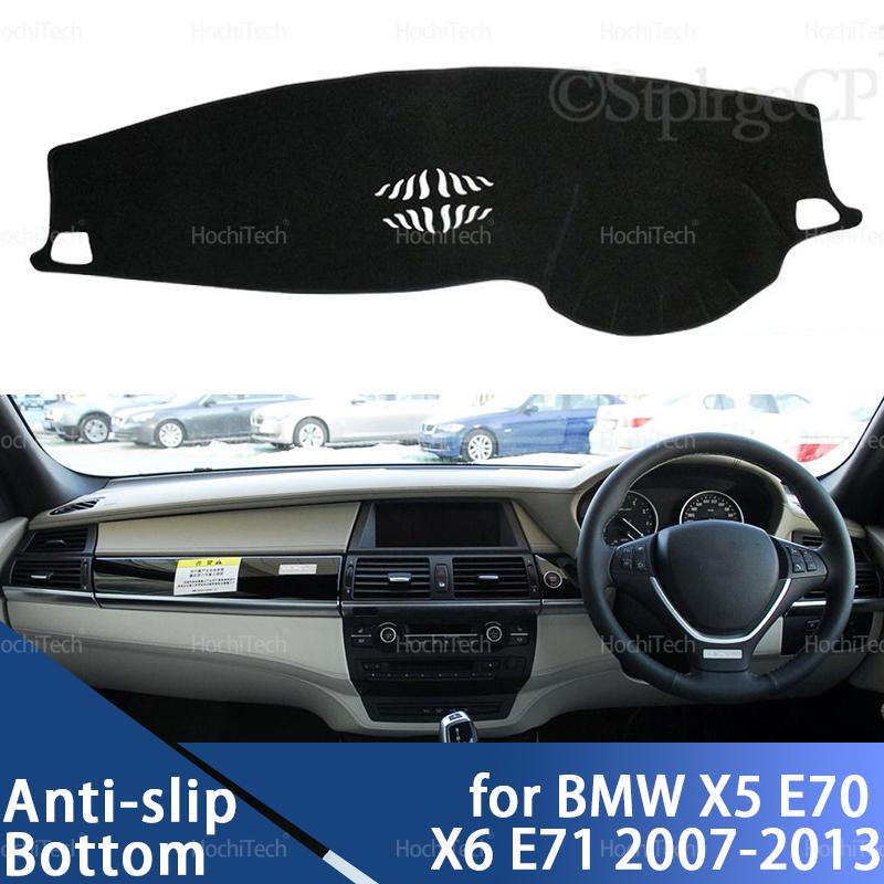 Copertura Cruscotto Anti Luce Antiscivolo Anti Sporco Tappetino Parasole Dashmat Protezione per BMW X5 E70 X6 E71 2007-2013 LHD RHD