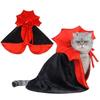 Halloween Huisdierkostuums Schattige Cosplay Vampiermantel voor Kleine Hond Kat Kitten Puppy Jurk Kawaii Huisdierkleding Kattenaccessoires