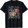 American 250th Anniversary USA Flag 4th of July Unisex T-Shirt