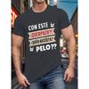 New Cartoon Duck Print Men's Crew Neck T-Shirt Street Style Men's Urban Fashion Short Sleeve Top Summer Casual Everyday T-Shirt