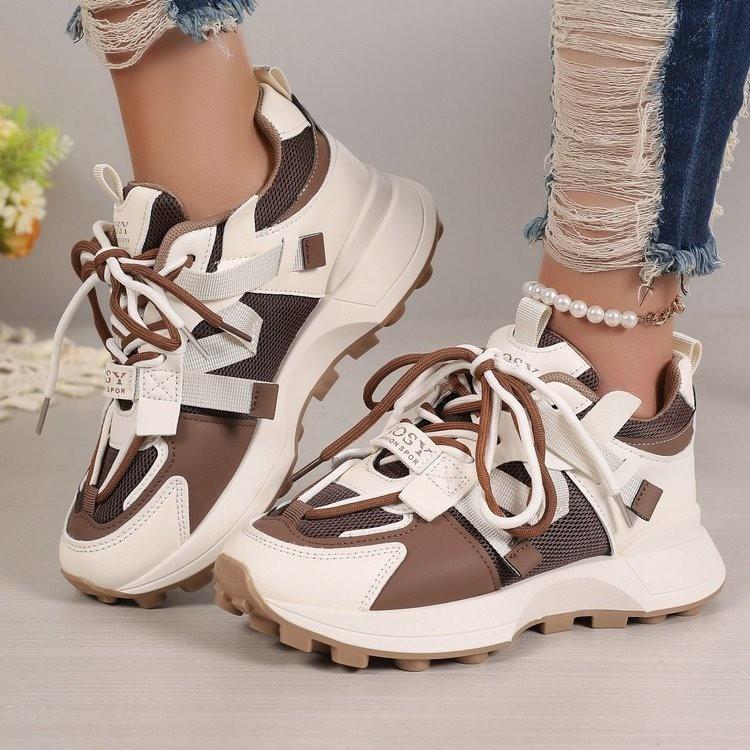 Fashion Sneakers Women Designer Shoes Women Lightweight Mesh Breathable Versatile Outdoor Casual Vulcanize Shoes Zapatos De Mujer