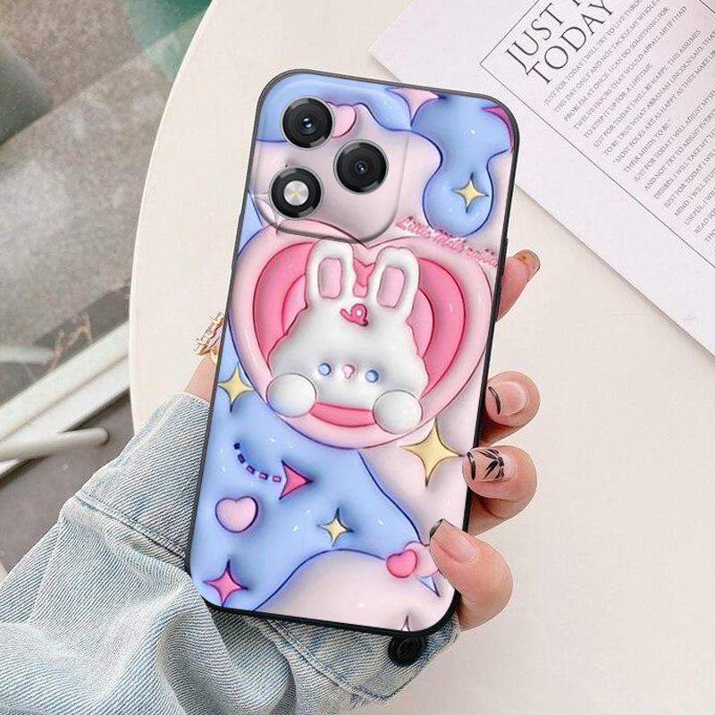 For Honor 400 Lite Case Black Silicon Soft TPU Phone Cases for Honor 400 Lite 5G Protective Back Shells Coque ABR-NX1 400 Lite
