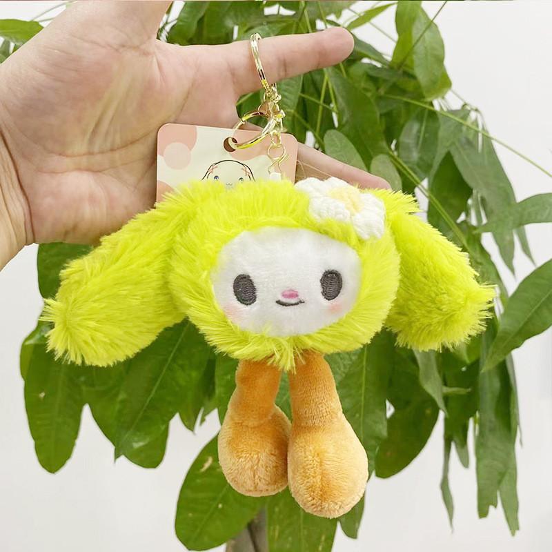 Cute Scented Plush Rabbit Keychain Doll Adorable Backpack Pendant For Girls