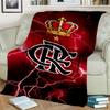 Football Club Printed Throws Blanket Soft Flannel Blankets for Couch Bed Gifts for Men Women Picnic Blanket Christmas Gifts