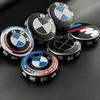 XZFG7 4Pc 68mm 56mm Wheel Center Caps Emblem Badge 50th Anniversary For M Emblem E46 E36 E34 F10 E90 F30 E60 F30 E53 E30 E92 E87