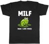 Man I Love Frogs Funny Joke Mens T-Shirt Tee Gift Top
