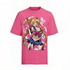 Pretty Soldier Sailor Moon Comic style T-shirt Summer Century Children's and Parental Clothing