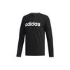 Neo M Ce Lnr Ls Logo Print Sports Casual Comfortable Breathable Crew Neck Long Sleeve T-Shirt Men T-Shirts Black EI4723