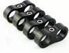 4pcs Black AN -6 AN6 14MM Braided Hose Separator Clamp Fitting Adapter Bracket
