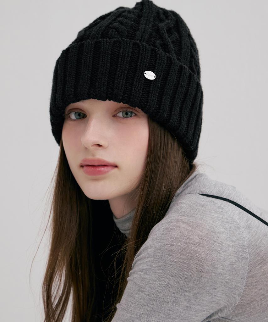 Mineti Classic Wool Cable Beanie B 12125 Mtj