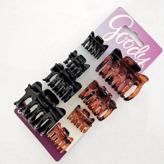 8 Pezzi Moda Donna Artiglio Resina Fermagli per Capelli Pinza Porta Coda di Cavallo Donna Accessori per Capelli