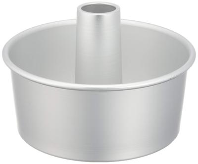 Matsunaga Seisakusho Aluminum Chiffon Cake Pan 17cm Silver MS73