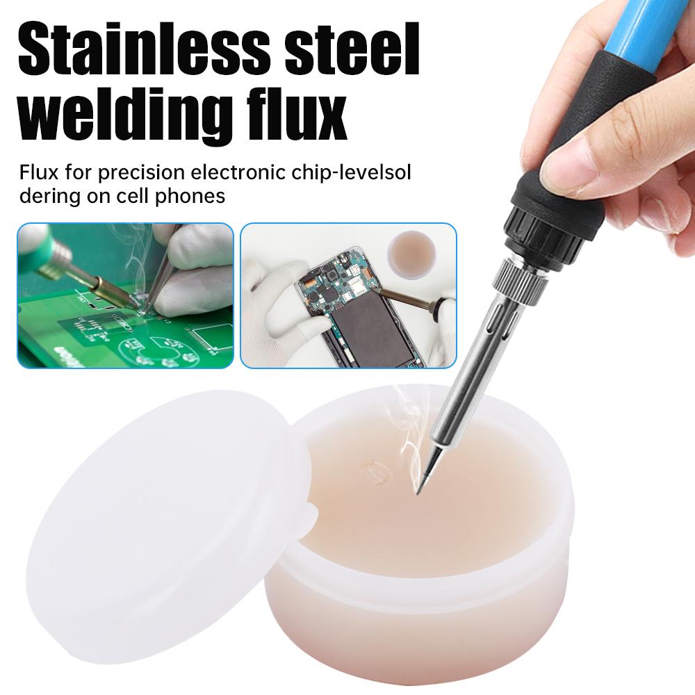 20/50/100g Soldering Flux Lead-Free Solder Paste Flux Tin Solder Paste Welding Flux For Electronics SMD PCB LED Soldering Repair