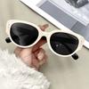 Sunglasses UV Protection Luxury Cat Eye Design for Women Face Slimming Effect No Makeup Essential Elegant Stylish Comfortable