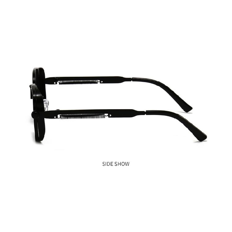 Unisex Retro Square Frame Sunglasses Steampunk Hip Hop For Adults Stylish In Assorted Color
