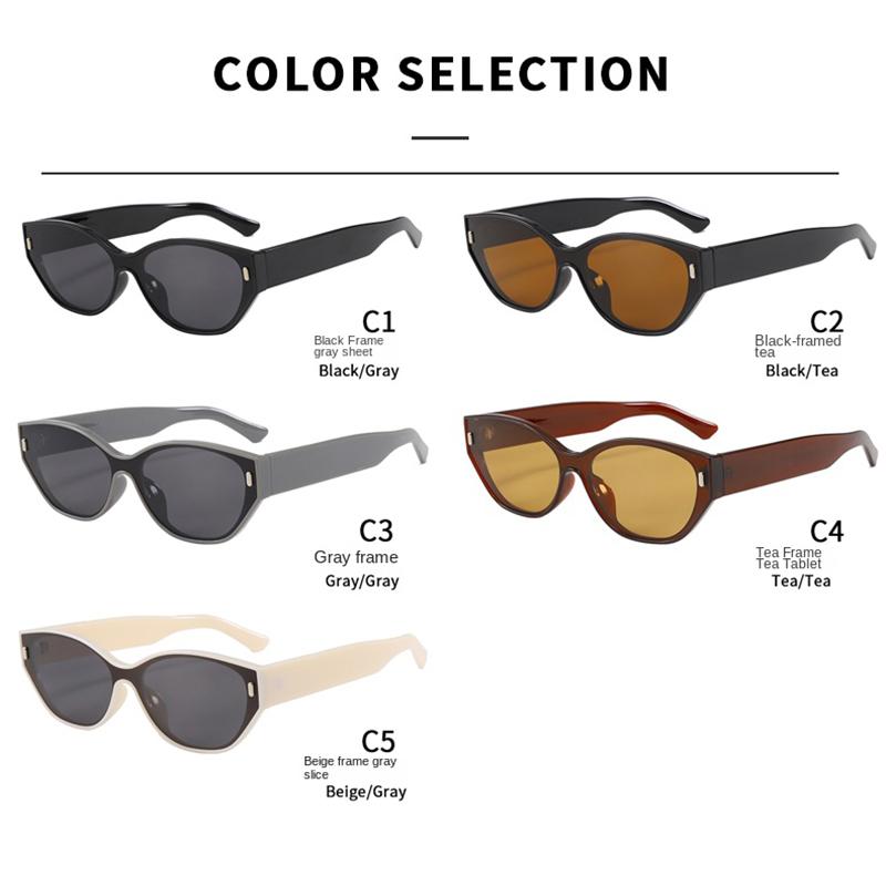 Vintage Cat Eye Sunglasses Women Men Retro Fashion UV400 Luxury Sun Glasses Party Commute Go Out Unisex