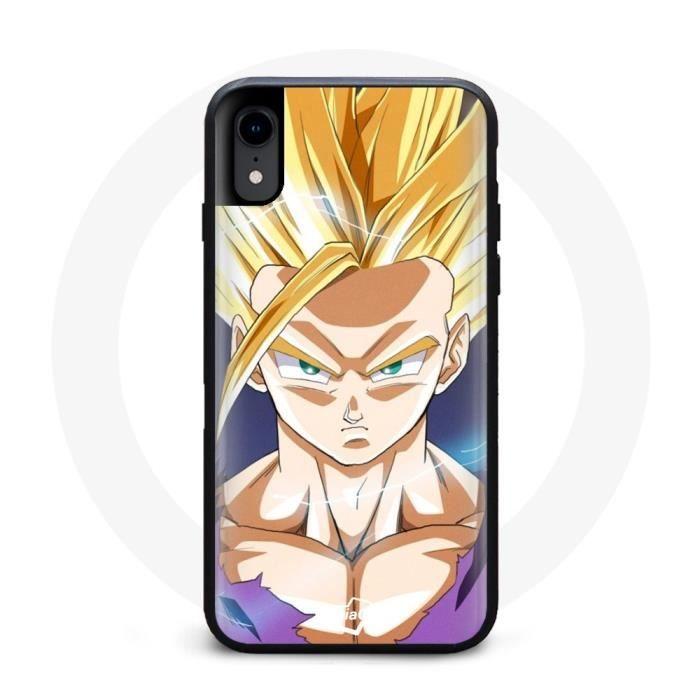 Coque Iphone X Dragon Ball Yellow Hair