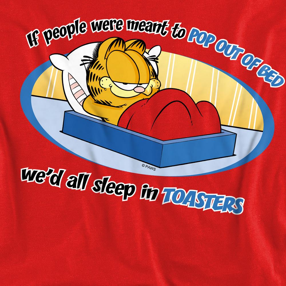 Garfield Unisex Erwachsenen Pop Out Of Bed Sweatshirt