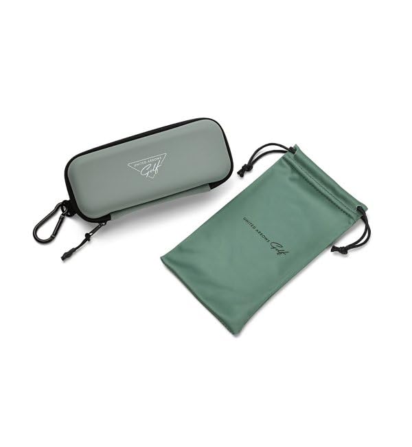 [Zoff] Boston-style Sunglasses (GreenOlive)  UNITED ARROWS GOLF [SNAP GRIP]  United Arrows Golf, Anti-slip, Lightweight, UV Protection, Men's,