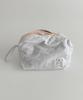 Nuaname Melange Ground Dual Zipper Pouch