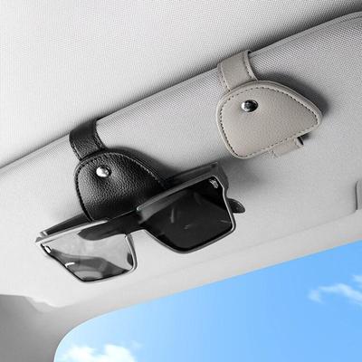 Porta Occhiali da Sole per Parasole Auto, Clip Magnetica per Occhiali da Sole per Auto, Supporto per Occhiali da Sole, Accessori Gadget per Parasole Auto