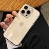 Capa Acrílica Transparente de Cristal de Luxo Para iPhone 16 15 14 13 12 Mini 11 Pro Max X XS XR 7 8 Plus SE Capa Bumper À Prova de Choque
