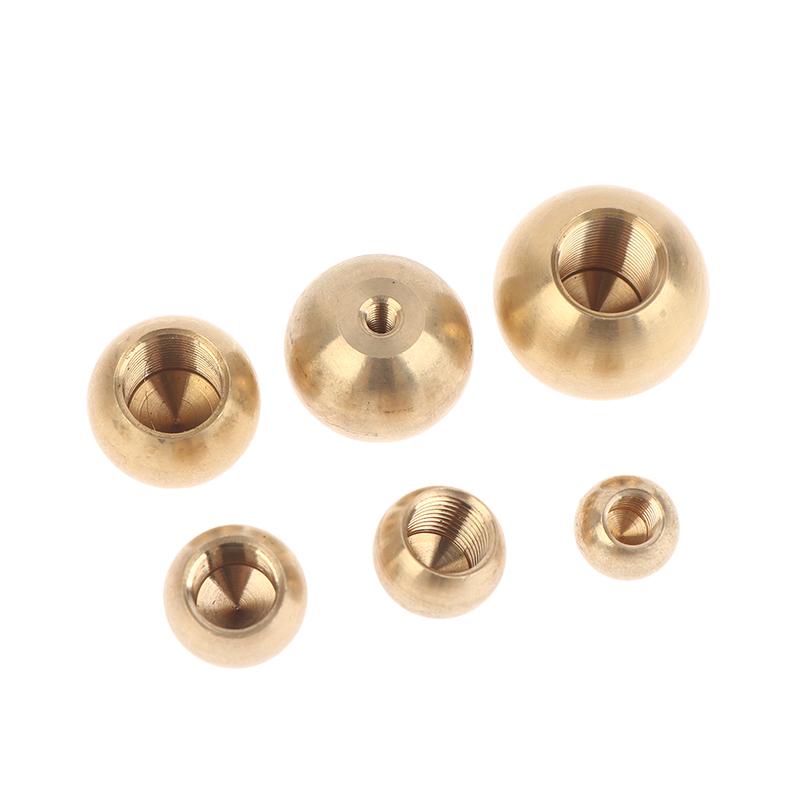 1/2/5/10Pcs Pure Brass Internal Thread Nut Lighting Accessories Decorative Cap M6/M8/M10/M12/M15/M16/M20&