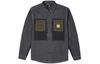 Shirts Men's Ink Black Lapel Moderate Workwear 10024167-A02