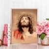Kompletné 5D Diy Diamantová maľba Náboženský muž Diamantové vyšívanie Kompletné Anime Krížové vyšívanie Súpravy domácich dekorácií Ručne vyrobený darček