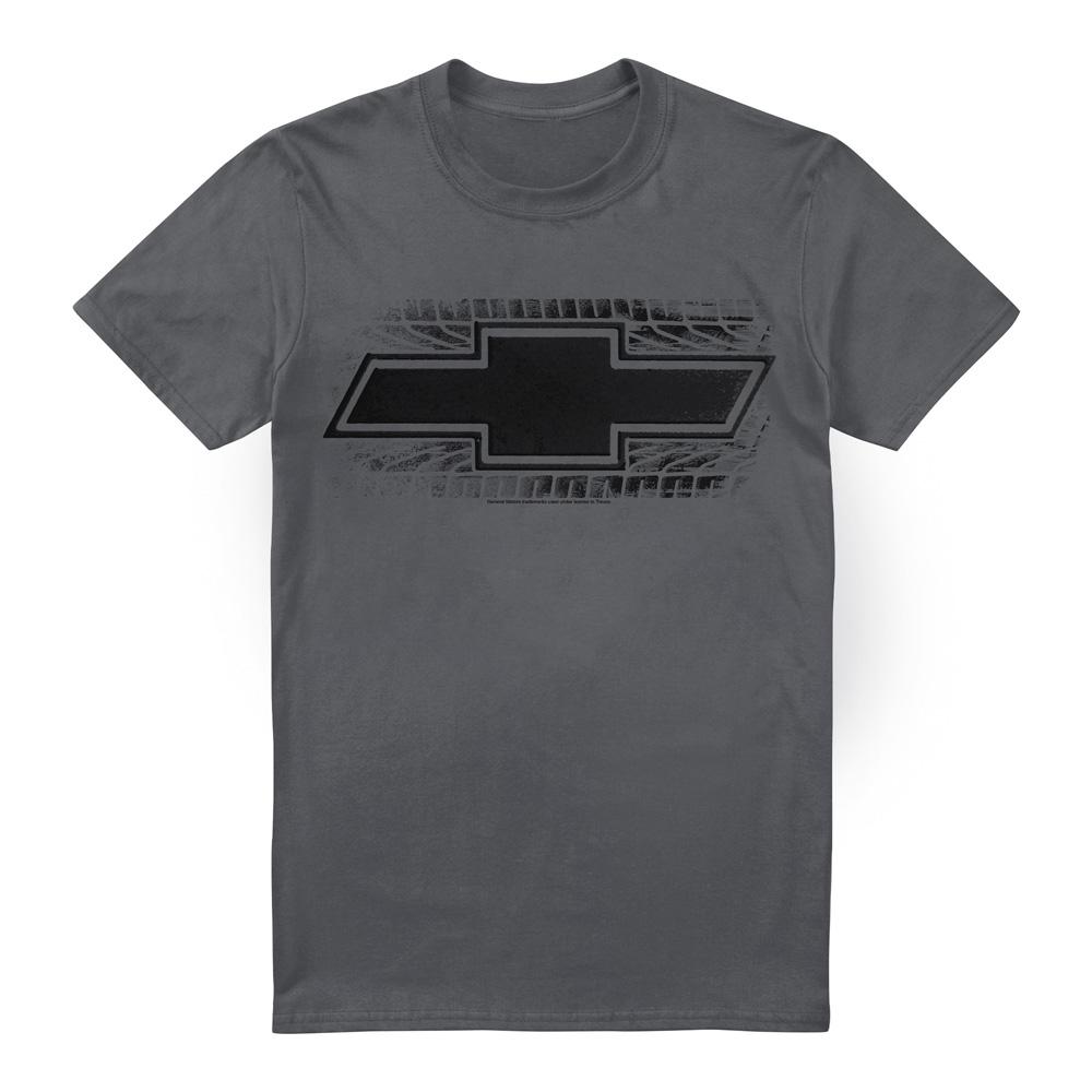 Chevrolet Unisex Adult Bowtie Burnout T-Shirt