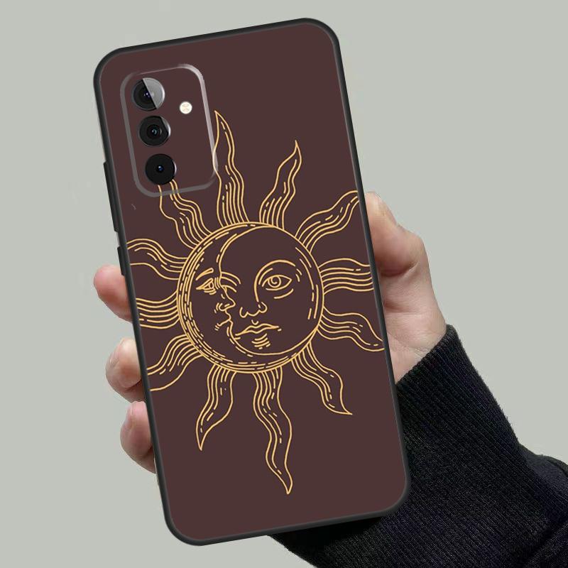 Tarot Moon Case For Samsung Galaxy A06 A16 A26 A36 A56 A53 A32 A52 A33 A13 A55 A35 A15 A14 A34 A54 A17