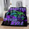 Couverture en Flanelle Douce Monster Jam Monster Truck Dessin Animé Couverture Jetée Douce Chambre d'Enfant Canapé Lit Couverture Jetée Chaude Couverture de Pique-nique