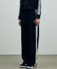 Alikim Ribbon Jersey Track Pants/Navy