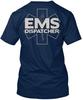 T-shirt unisexe standard du répartiteur Ems