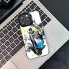 A-Arknights E-Endfield Black Matte Shockproof CoverPhone Case For iPhone 17,16,15,14,13,12,11,Pro,Max,Plus