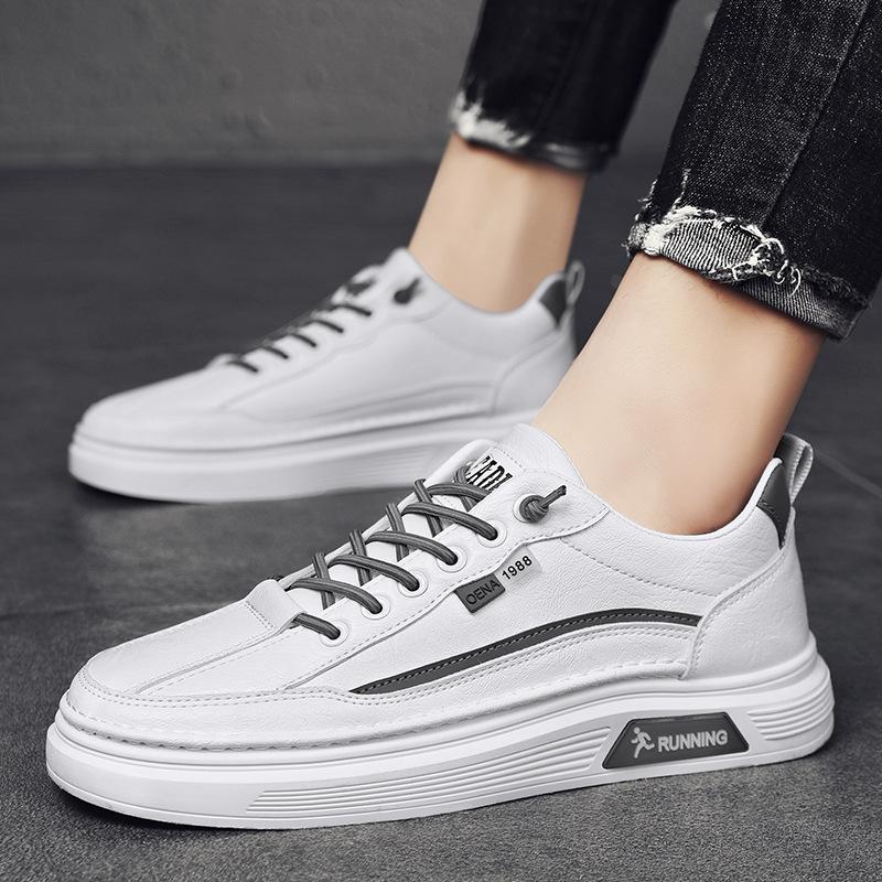 Fashion 2024 The New Little White Shoes Casual Sneakers High Quality Shoes for Men Casual Loafers Outdoor Men's Leather Shoes