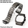 Ultralight Titanium Alloy Case+strap Kit For Casio GA2100 GA2110 DW5600/5610 GA-2100 DW-5600 GA-B2100 Metal Bezel Watch Band