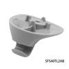 2× Sun Visor Clip Hook Holder, Gray 5FS40TL2AB For Jeep Grand Cherokee 2003-2005