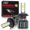 2Pcs Super Bright 18000LM H4 H7 LED Headlight Bulbs Car H8 H11 H1 9005 9006 9007 9008 9012 HB3 HB4 HB5 H13 Hir2 LED Light Lamp for Auto Headlamp