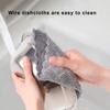 10Pcs Cleaning Cloth Multipurpose Wire Rag Use Reusable Dry Wet Dishwashing Double Sided Cleaning