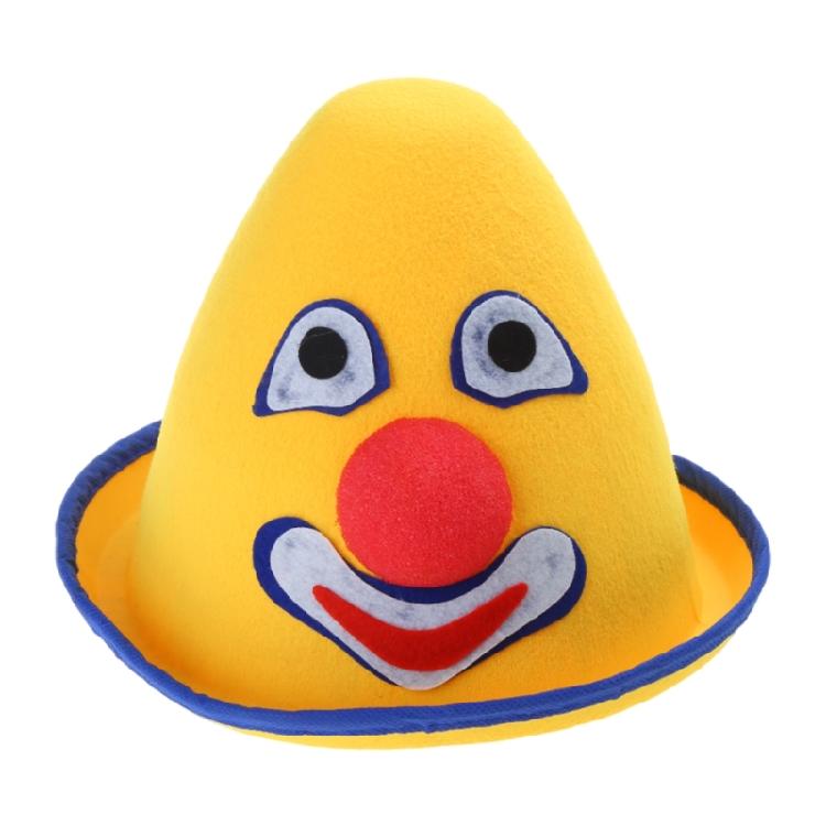 Fashion Masquerade Party Circus Clown Hat Carnivals Party Vintage Clown Hat