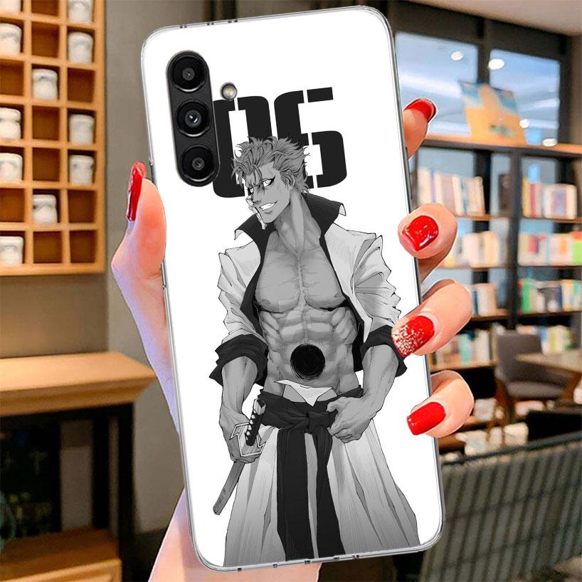Grimmjow 6 Bleach Phone Case For Samsung Galaxy A17 A37 A57 A16 A26 A36 A56 A15 A25 A35 A55 A14 A24 A34 A54 A13 A23 A33 A53 Gala