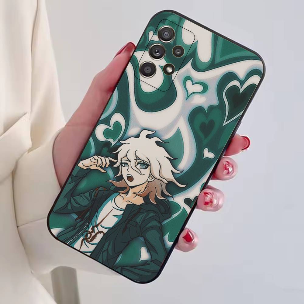Danganronpa Game N-Nagito Komaeda Phone Case For Samsung S25,S24,S21,S22,S23,S30,Ultra,S20,Plus,Fe,Lite,Note,10,Black Cover