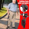 Foldable Cane Walking Cane Stick For Men And Women Balancing Mobility Aid For Elderly Hiking Trekking Travel Blind Visually