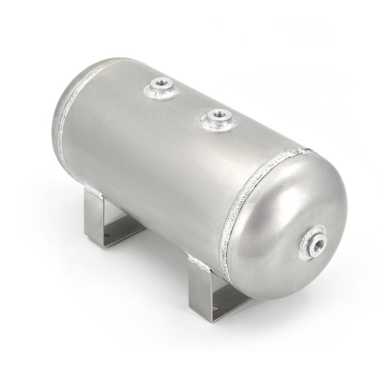 200PSI 6L 1.6 Gallon 1/4NPT Aluminum Air Cylinder Air Tank Pneumatic Air Ride Suspension System Tunning Vehicle Parts