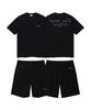 DIVINE DISTANCE Active Woven Spandex Setup [Black]