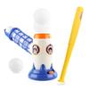 Creative Children Baseball Ball Toys Colorful Remote Control Baseball Throwing Machine Portable Training Aid Baseball Launcher
