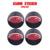 4Pcs 56/60/65/68MM For KIA Rio Ceed Sportage Cerato Soul VBNUY5 Sorento Picanto Optima Car Wheel Center Hub Caps Wheel Cover Sticker