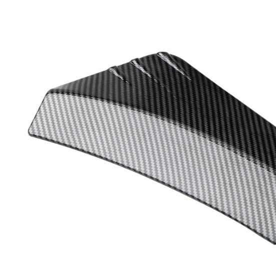 1 Set Diffusore per labbra paraurti posteriore universale per auto Installazione semplice Parte di ricambio per protezione paraurti posteriore per auto resistente ai graffi