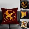 The H-Hunger Games Cushion Cover Pillowcase Ultra Soft Skin Friendly Fabric Cloud Like Comfort & Concealed Zipper